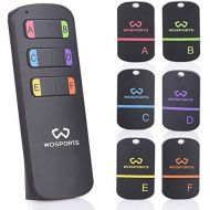 [아마존베스트]Key Finder,WOSPORTS Item Tracker Wireless RF Item Locator with Loud Beeping Sound,100ft Support Remote Control,Upgrade Long Lasting Batteries, Mini Key Tracker with Anti-Lost Tag a