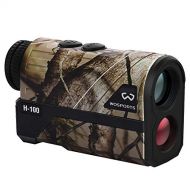 Wosports 650/1000 Yards Hunting Rangefinder Laser Rangefinder Archery Bow Hunting Ranging with Flagpole Lock Ranging Scan Speed