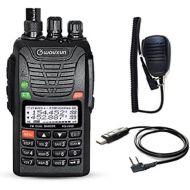 [아마존베스트]-Service-Informationen WOUXUN KG-UV6D 4m/2m 66-88/136-174MHz Dualband Amateurfunk PMR-Handfunkgerat (mit USB Programmier-Kabel und Mikrofon)