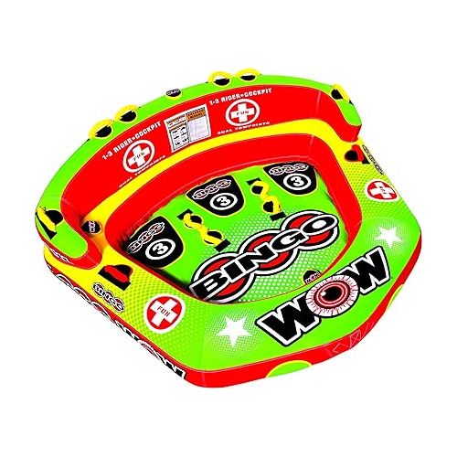  WOW World of Watersports Bingo Cockpit Inflatable Towable Cockpit Tube for Boating