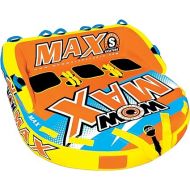 WOW Sports - Max Inflatable Towable Deck Tube - Boating Accessory - Fits Kids & Adults - Up To 3 Riders