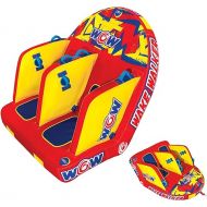 WOW Sports Wake Walker Towable Inflatable Tube for Boating - 2 Person Towable - Durable Tubes for Boating
