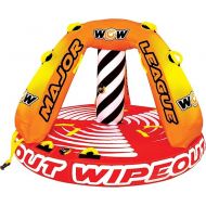 WOW Sports Wipeout Towable Tube for Boating - 1 to 3 Person Towable - Standing Tubes for Boating