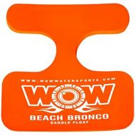 WOW Sports WOW World of Watersports Beach Bronco 1 Person Floating Pool Seat Saddle Float, Orange, 14-2120