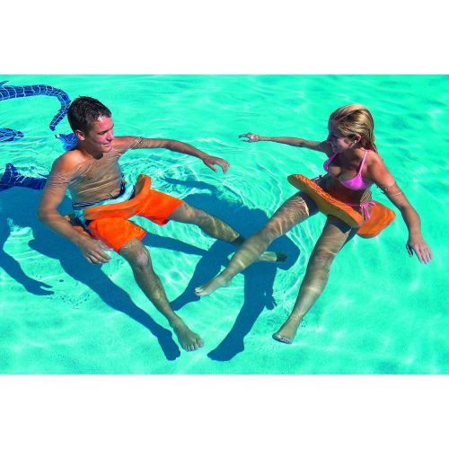  WOW Sports Wow World of Watersports Beach Bronco Floating Pool Seat, Saddle Float