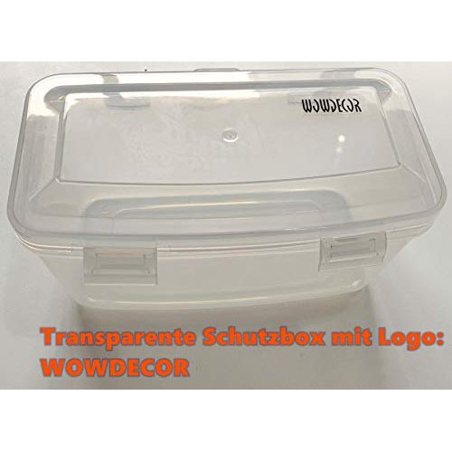  WOWDECOR Tauchmaske fuer Erwachsene und Kinder mit Kurzsichtigkeit Kurzsichtig, Schnorchelmaske Taucherbrille Dioptrin Dioptrien Korrektur, Voellig transparent