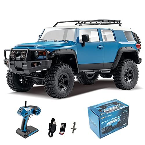  WOWRC EAZYRC 1 :18 Triton RC Crawler RC Car Remote Control Car RTR 5km/h 30 Min Run Time Vehicle Models with Intelligent Lighting 3-Ch 2.4GHz Transmitter for Adults Kids