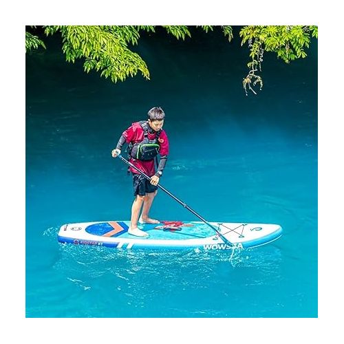  Kidstar K1 Inflatable Stand Up Paddle Board, Touring and Stable Kids SUP Boards Inflatable, Enjoyable Paddle Board, Nice Choice for Aquatic Teaching and Recreation