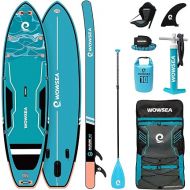 Premium Inflatable Paddle Boards, Exploring and Stable Yoga Paddle Board, Leisure & Fitness SUP Board with Accessories Kit, Nice Choice for Aquatic Teaching and Beginners