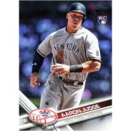 WOWZZer Aaron Judge 2017 Topps #287 Baseball ROOKIE VARIATION Card in MINT Condition in Ultra Pro Toploader! Awesome VARIATION Rookie Card of New York Yankees Home Run Slugger and MVP Cand
