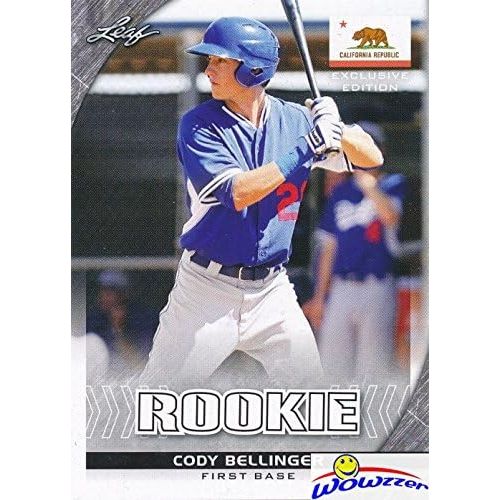  WOWZZer Cody Bellinger 2017 Leaf EXCLUSIVE EDITION #6 ROOKIE Card in MINT Condition! Shipped in Ultra Pro Toploader to Protect it!?Awesome Rookie Card of Los Angeles Dodgers Home Run Slugg