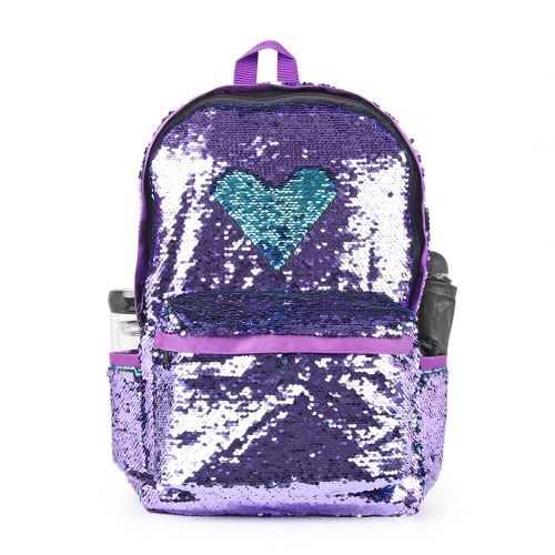  WOYYHO Magic Reversible Sequin Backpack,Sparkly Lightweight Back Pack for Girls and Boys, 17(H)12¼(L)4¾(W) …