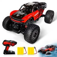 WQ RC Cars 1：12 Scale Remote Control Car,Super Load-Bearing 4WD Off Road Waterproof All Terrain Rc Truck with Two Rechargeable Batteries for Adults Kids