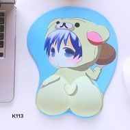 WQMousePad Mouse pad Wrist Cute Girl Office Creative Computer Notebook Hand pad Silicone pad, K113