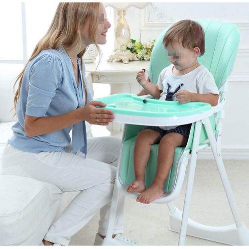  WQZB-Highchairs Portable High Chair and Travel Booster Seat | Safe 3-Point Harness Compact Lightweight for Feeding Babies | Mealtime Made Easy