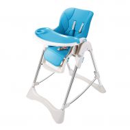 WQZZz-Highchairs Baby Multi-Function Eating Chair Height Adjustable High Chair and Travel Booster Seat | Five-Point Seat Belt