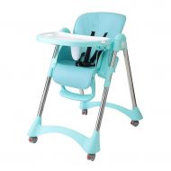 WQZZz-Highchairs Portable Foldable High Chair and Travel Booster Seat | Safe 5-Point Harness Compact Lightweight with Adjustable Straps for Feeding Babies and Toddlers