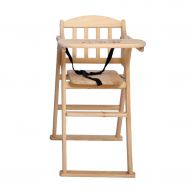 WQZZz-Highchairs Wooden Portable Foldable High Chair and Travel Booster Seat | Safe 5-Point Harness Compact Lightweight with Adjustable Straps for Feeding Babies and Toddlers