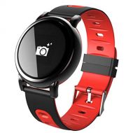 WRRAC-Monitore Fitness Tracker Smart Armband mit Herzfrequenz Schlaf Monitor Bluetooth Schrittzahler Uhr Wasserdichte Touchscreen Sport Armband mit Sport GPS fuer Frauen Manner