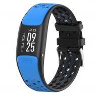 WRRAC-Monitors Sport Smart Bracelet Waterproof Fitness Calorie Step Counter with Heart Rate Monitor GPS Positioning for Kids Men Women for Android 4.4 or iOS 8.0 and Above Only