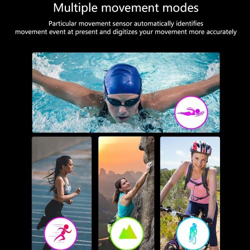  WSBAND Outdoor Sports Smart Bracelet Blood Pressure Heart Rate Sleep Monitoring Fitness Tracker 0.96 inch Color Screen Business Fashion Female Adult