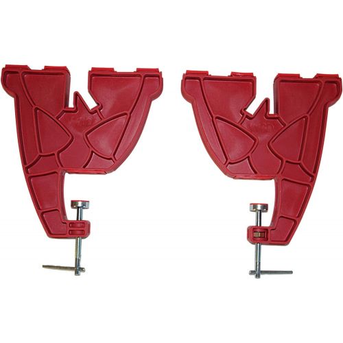  WSD Ski Snowboard Vise Tuning Vise Ski Snowboard Tune Vise Set Pair Red New