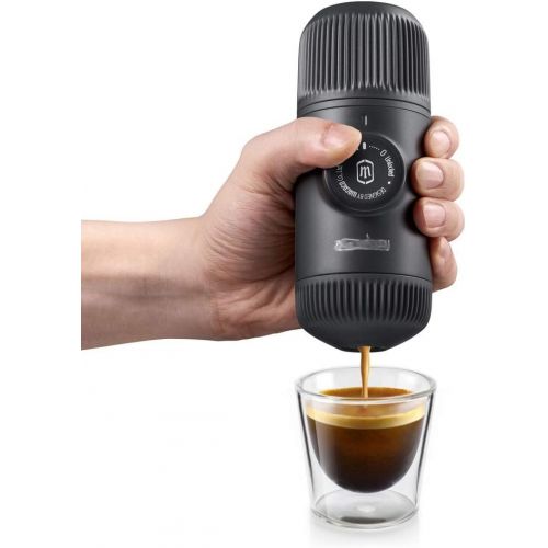  WSSBK Portable Espresso Machine, Upgrade Version of 18 Bar Pressure, Extra Small Travel Coffee Maker