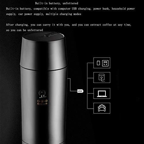  WSSBK Portable Coffee Machine for Car DC12V Maker Outdoor Capsule Espresso Machine Coffee Powder