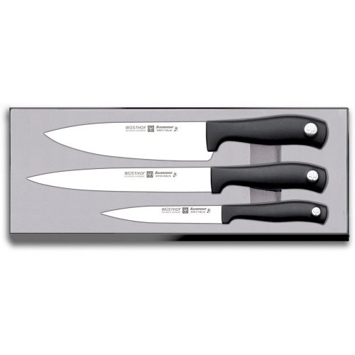  WSTHOF Messersatz Messer, Stahl, schwarz, 0 inches, 3-Einheiten