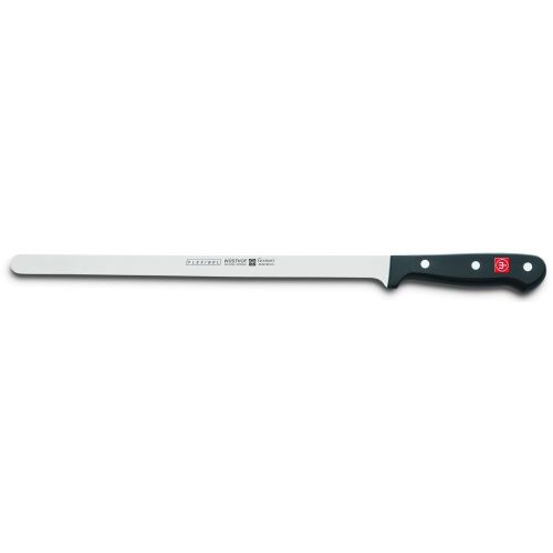  WSTHOF Gourmet Lachsmesser, Edelstahl, schwarz, 43 x 3 x 1.6 cm