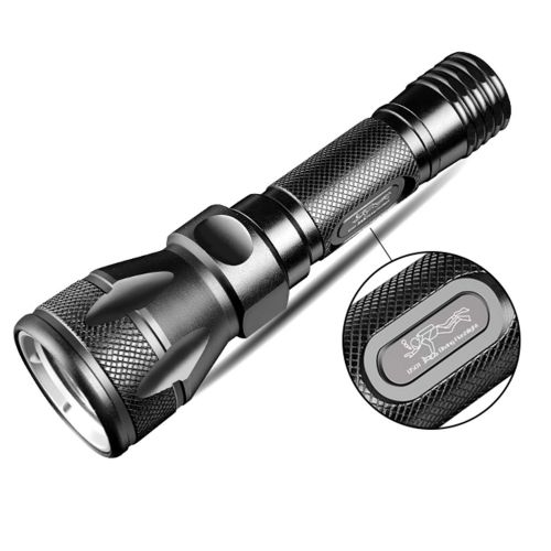  WSXX Dive Torch, Scuba Diving Flashlight, Diving Underwater 50M, Outdoor Glare L2 Waterproof Flashlight, LED Flashlight