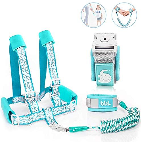  [아마존베스트]WSZCML Toddler Harness Walking Leash- Child Anti Lost Wrist Link - Child Safety Harness - Upgrade with Reflective Tape Liner（6.5ft）- for 1-12 Years Boys and Girls to Disneyland, Zoo or Ma