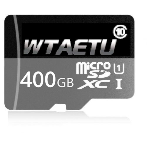  WTAETU 400GB Micro SD SDXC High Speed Class 10 Transfer Speeds Action Cameras, Phones, Tablets PCs