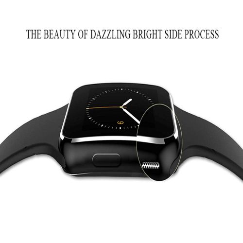  WTGJZN Bluetooth Smart Watch X6 Sport Passometer Smartwatch with Camera Support SIM Card...