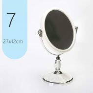 WUDHAO Vanity Mirror,Makeup Mirror Freestanding Cosmetic Mirror 3x Zoom, 11.8/ 11.4/ 10.6 inch Make Up Mirror Pedestal Table Mirror for Bathroom Bedroom, Shaving Mirror Cosmetic Vanity Mi