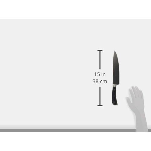  WUESTHOF Kochmesser 23 cm Klinge, Classic Ikon (4596-7/23), scharfes Kuechenmesser, optimale Balance durch Doppelkropf