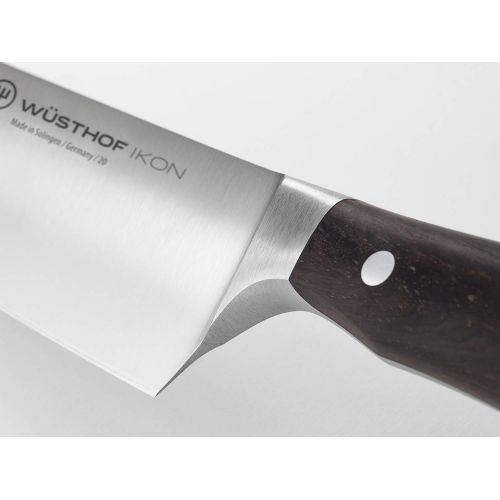  [아마존베스트]Wuesthof Ham Knife, Forged Double Chopper, Extremely Sharp Meat Knife with Stainless Steel Blade, Grenadill Wood