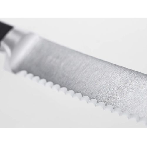  [아마존베스트]Wuesthof Bread Knife, Classic (1040101023), 23 cm Blade Length, Forged, Stainless Steel, Very Sharp Serrated Blade