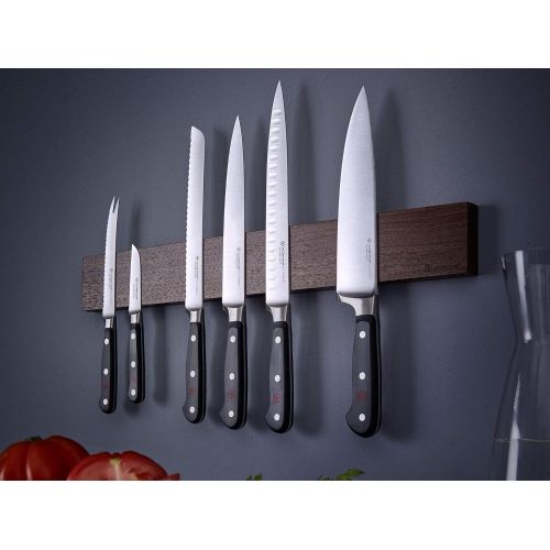  [아마존베스트]Wuesthof chefs knife, super glider, classic blade, forged, stainless steel, very sharp kitchen knife with a scraper.