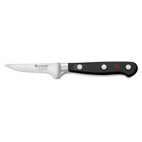  [아마존베스트]Wuesthof Classic Vegetable Knife (1040105007), 7 cm Blade Length, Short Straight Blade, Forged, Stainless Steel, Small, Sharp Chefs Knife