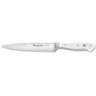 [아마존베스트]WUESTHOF Classic White Ham Knife (1040200716) 16 cm Blade Stainless Steel Slim Super Sharp Meat Knife White Handle
