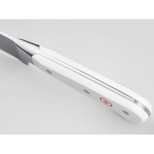  [아마존베스트]WUESTHOF Classic White (1040200823) 23 cm Blade Stainless Steel Slim Super Sharp Meat Knife White Handle