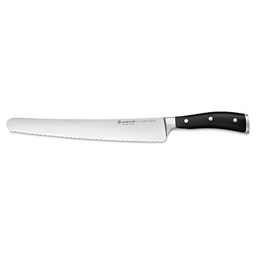  [아마존베스트]Wuesthof Super Slicer, Classic Ikon (1040333126), 26 cm Blade Length, Forged, Stainless Steel, Long Chefs Knife with Fine Cut Shaft