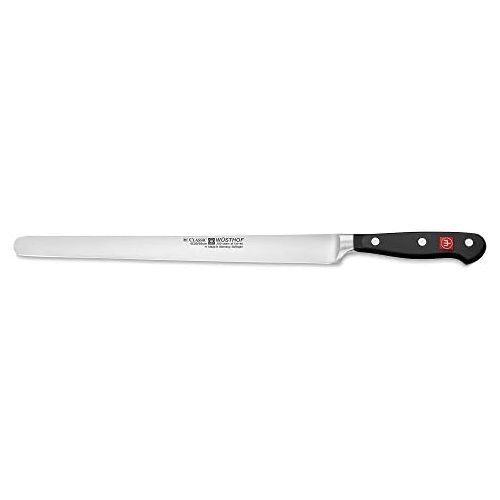  [아마존베스트]Wuesthof Classic (4530-7) Ham Knife, 26 cm Straight Blade, Forged, Stainless Steel, Very Long Chefs Knife with Rounded Blade, 26