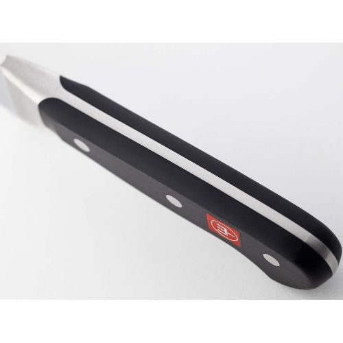  Wuesthof Classic 4066 7/10 Vegetable Knife, 10 cm Blade Length, Forged Stainless Steel, Sharp Kitchen Knife