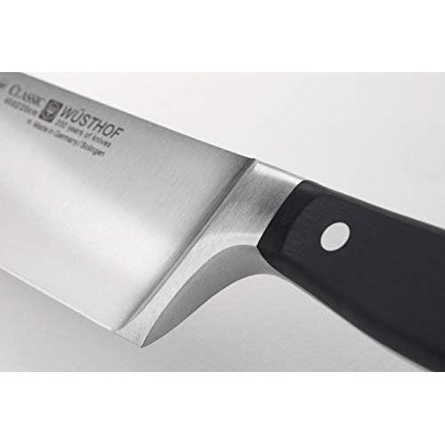  [아마존베스트]Wuesthof Tomato Knife, Classic (4109-7), 14 cm Blade Length, Forged, Stainless Steel, Very Sharp Knife with Serrated Edge