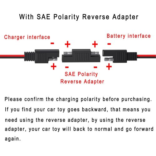  WUKUR 6V Charger for Disney Pacific Cycle Kids Ride On Car, Compatible with Disney Quad Pacific Cycle Marvel Avenger Good Dinosaur Princess Fairies Minnie Mouse Frozen CAR McQueen Kids T