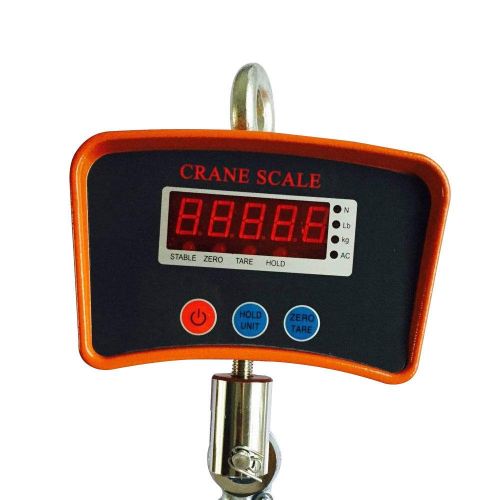  WUPYI 500KG1100 LBS Digital Crane Scale Industrial Heavy Duty Hanging Scale Smart Measuring Tool High Accuracy Electronic Crane Scale