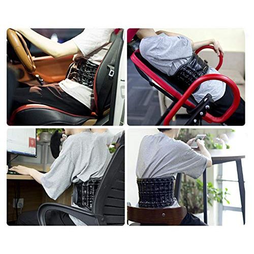  WW Back Massager Waist Trimmer Lumbar Protrusion Household Protrusion Support F522,XL