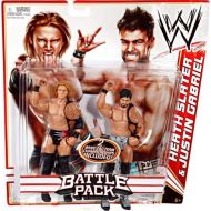 WWE Battle Pack Action Figures, Heath Slater vs Justin Gabriel